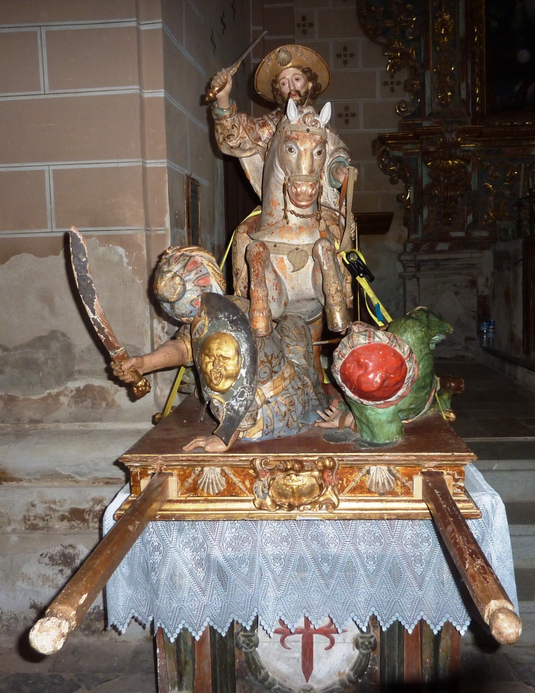 Clavijo ermitage Santiago brancard MatamoreD Clavijo ermitage Santiago brancard MatamoreD