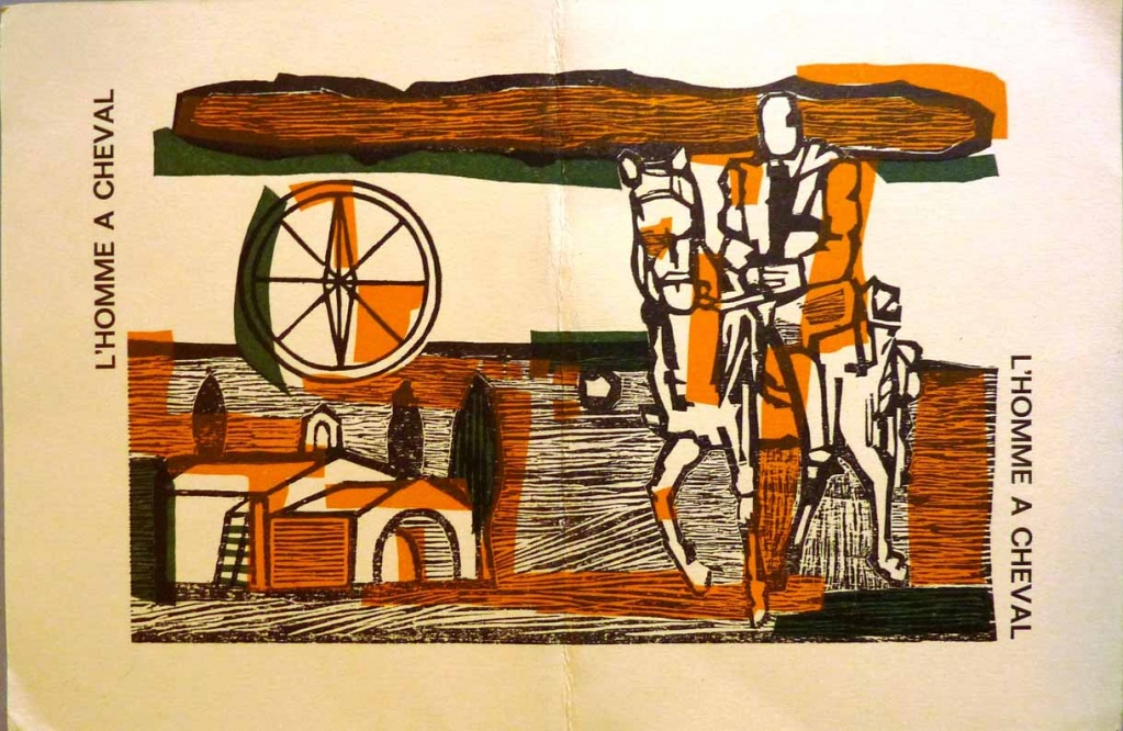 Logo homme à cheval Logo homme à cheval