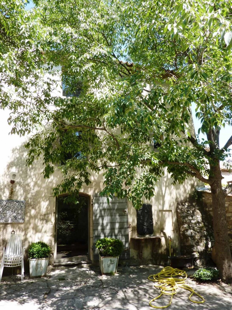 Eygalieres, cour de la maisonH du docteur Eygalieres, cour de la maisonH du docteur