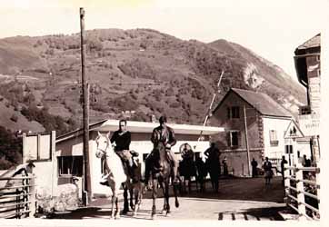 Arrivée au Somport Arrivée au Somport